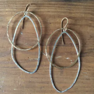 Movement drop earrings
