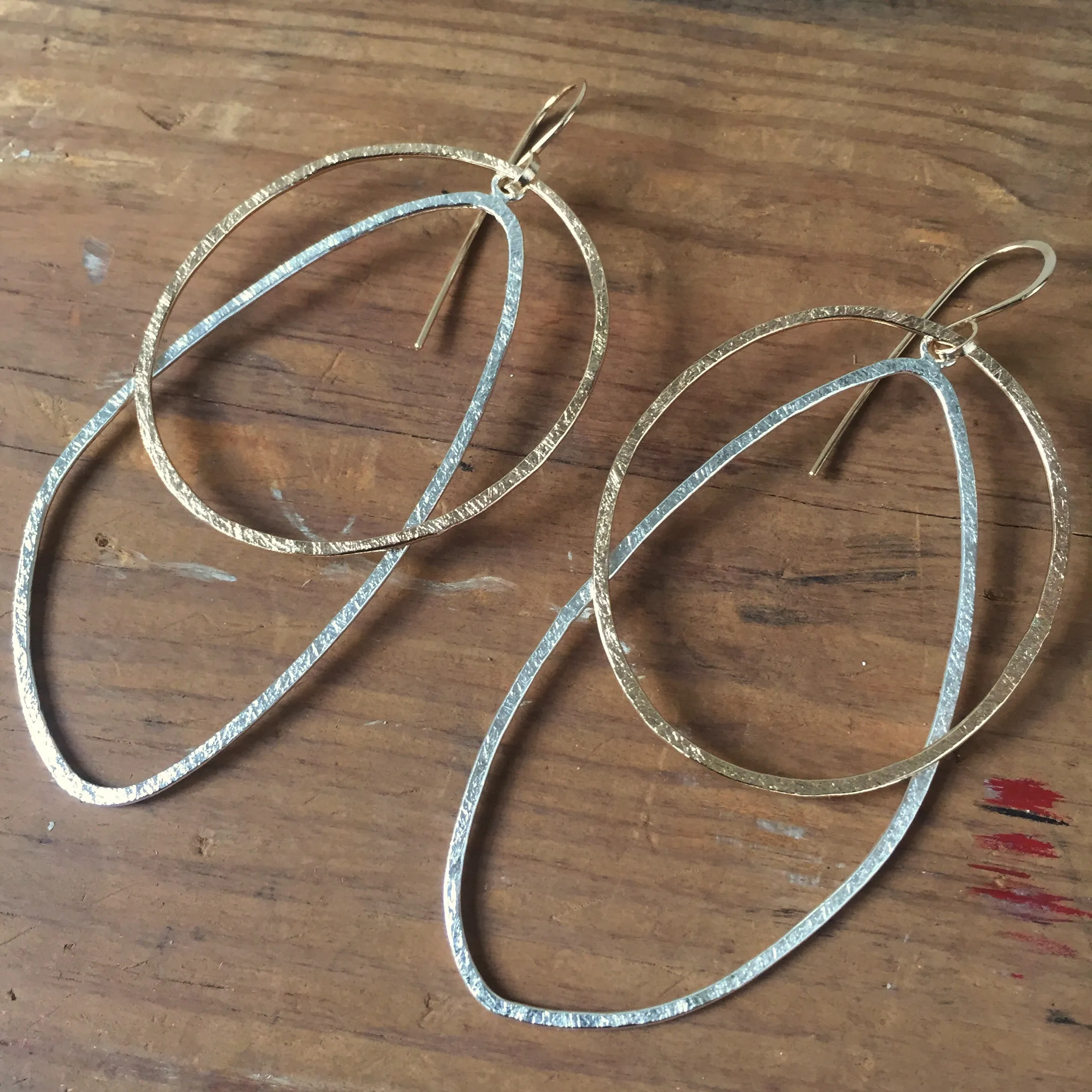 Movement drop earrings