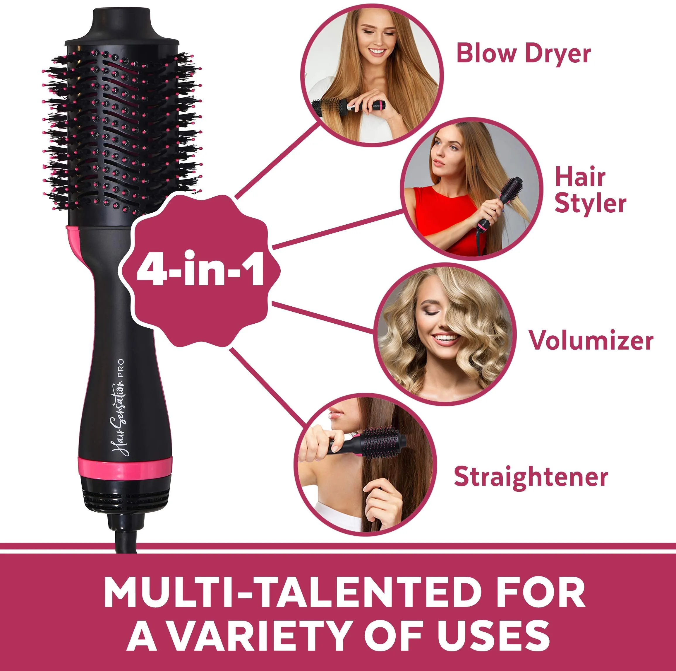MULTI-FUNCTIONAL HAIR DRYER & VOLUMIZER