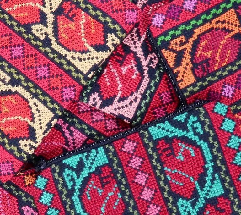 Palestinian Cross Stitch Wallet