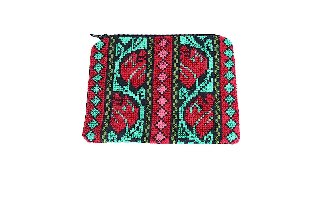Palestinian Cross Stitch Wallet