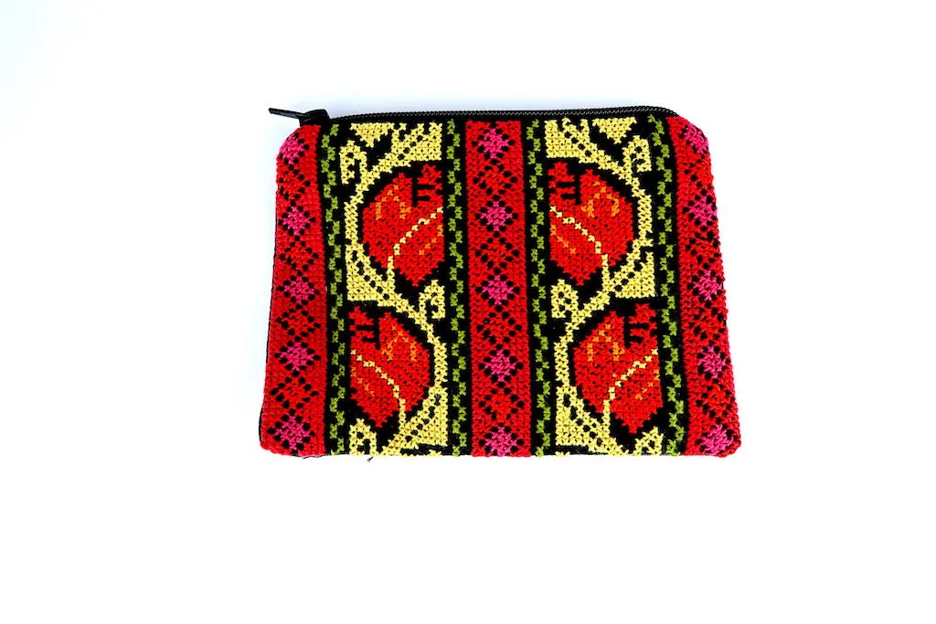 Palestinian Cross Stitch Wallet