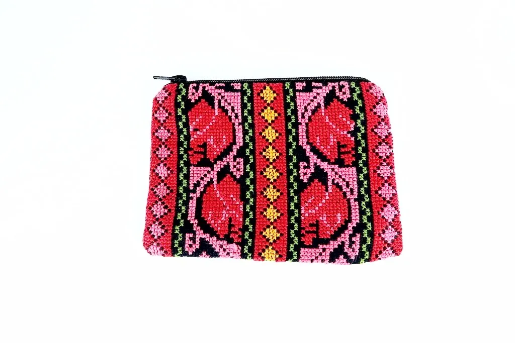Palestinian Cross Stitch Wallet