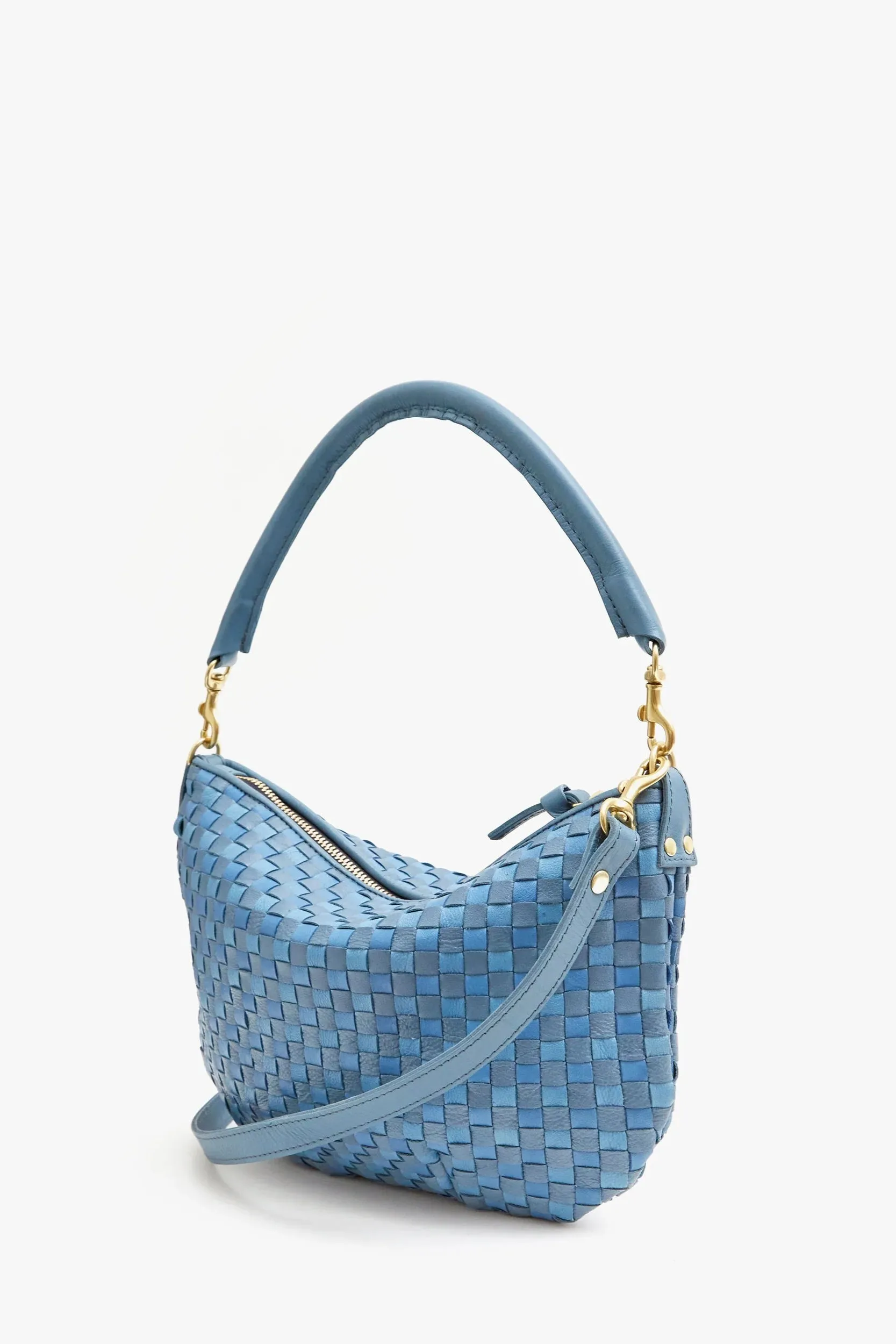 Petit Moyen - Lt Blue Checker