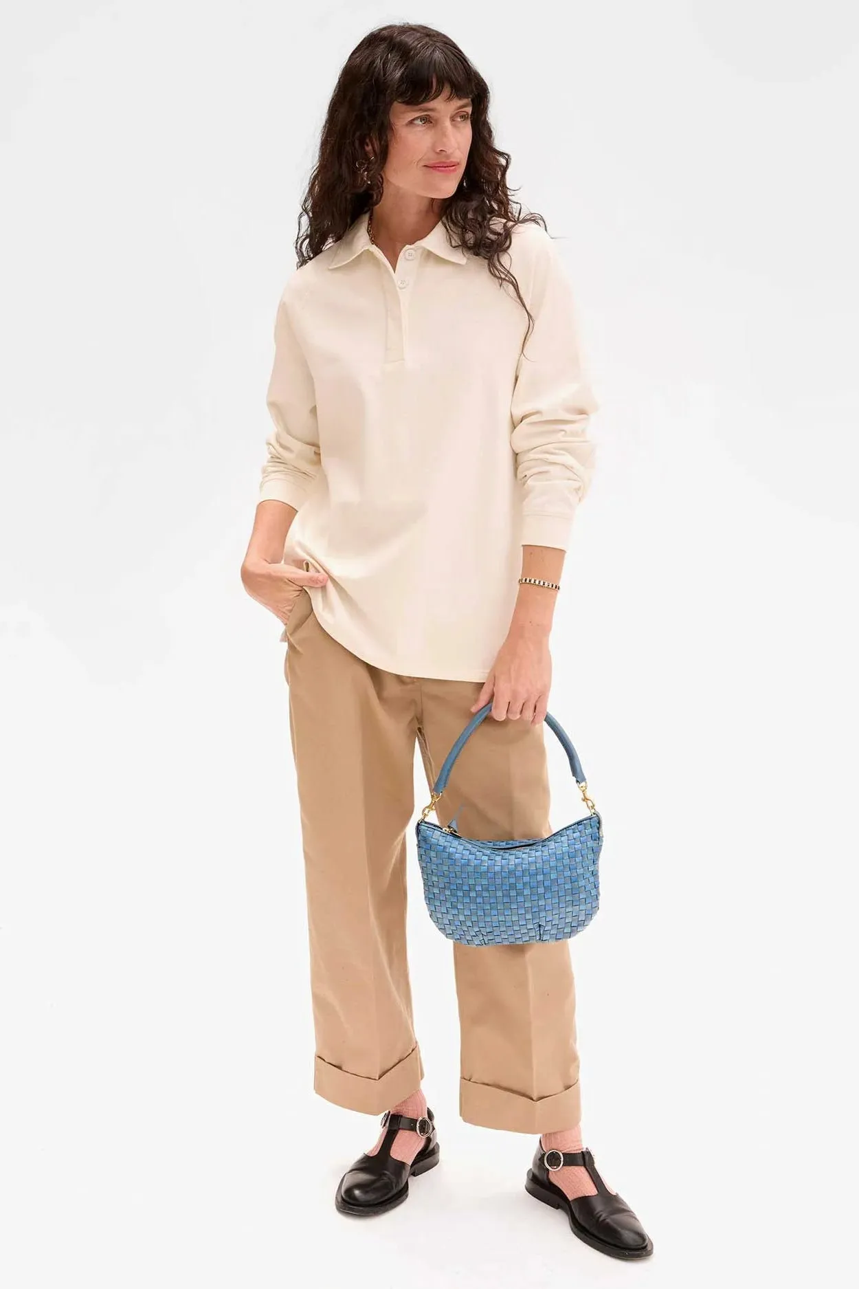 Petit Moyen - Lt Blue Checker