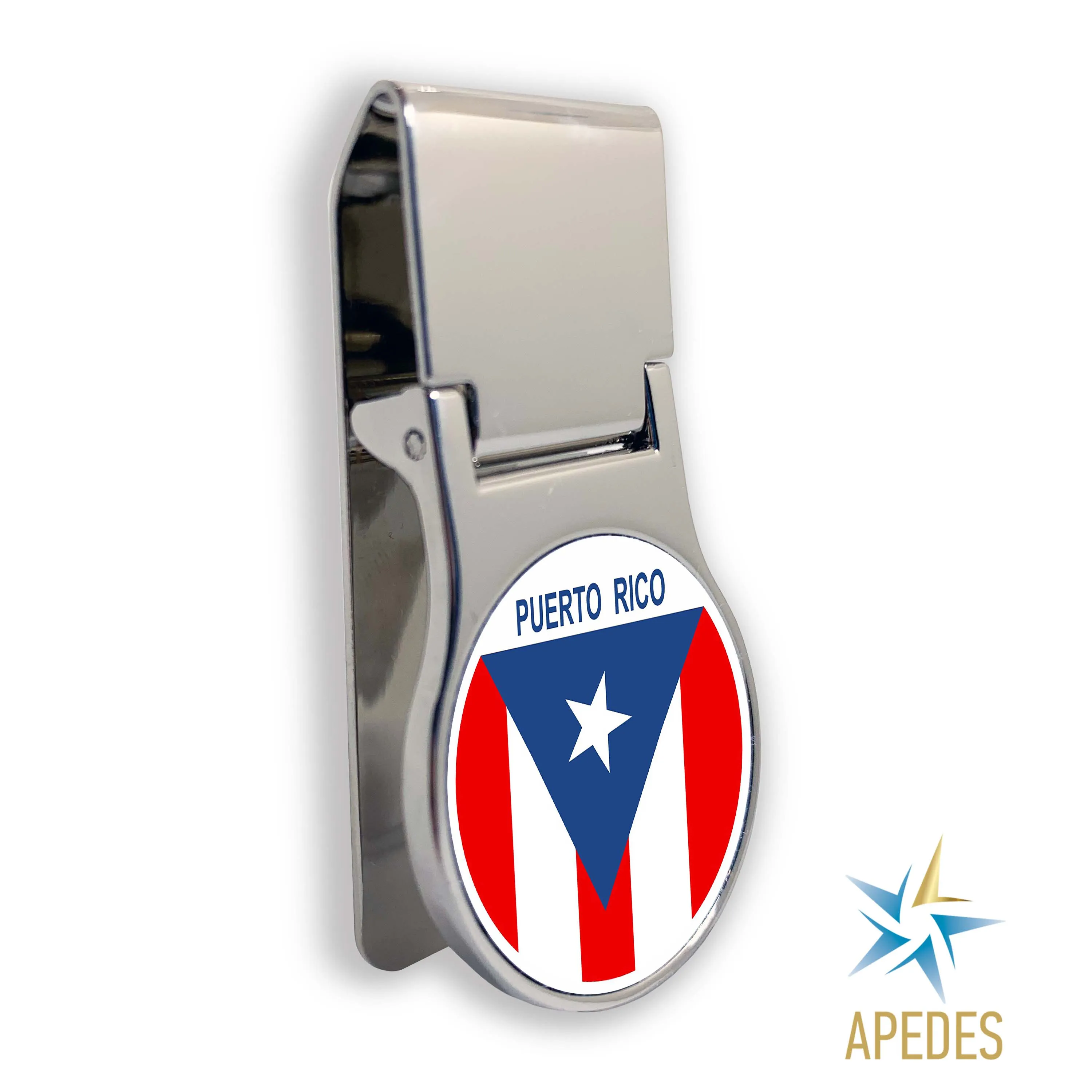 Puerto Rico Flag Money Clip