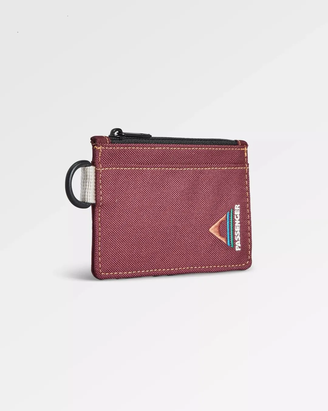 Recycled Card Holder - Burgundy
