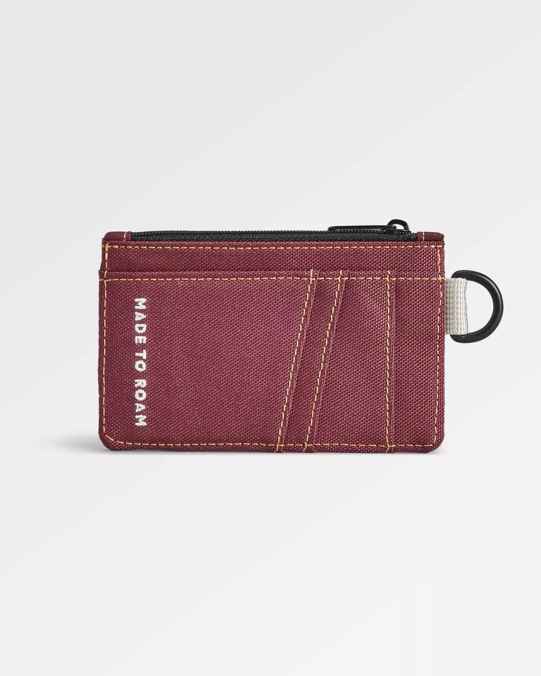 Recycled Card Holder - Burgundy