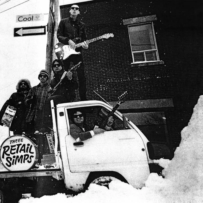 RETAIL SIMPS, THEEE  – Live On Cool Street - New LP