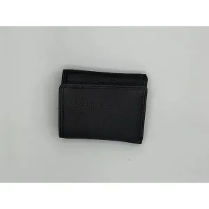 Rugged Earth Black Small Fold Over Wallet