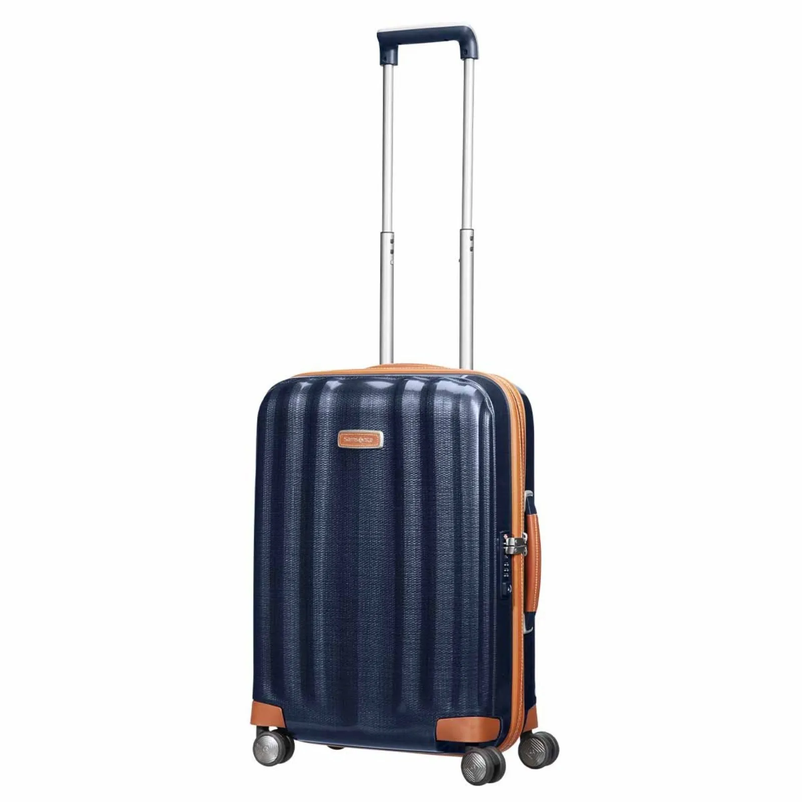 Samsonite Lite-Cube Deluxe 55cm Suitcase Midnight Blue