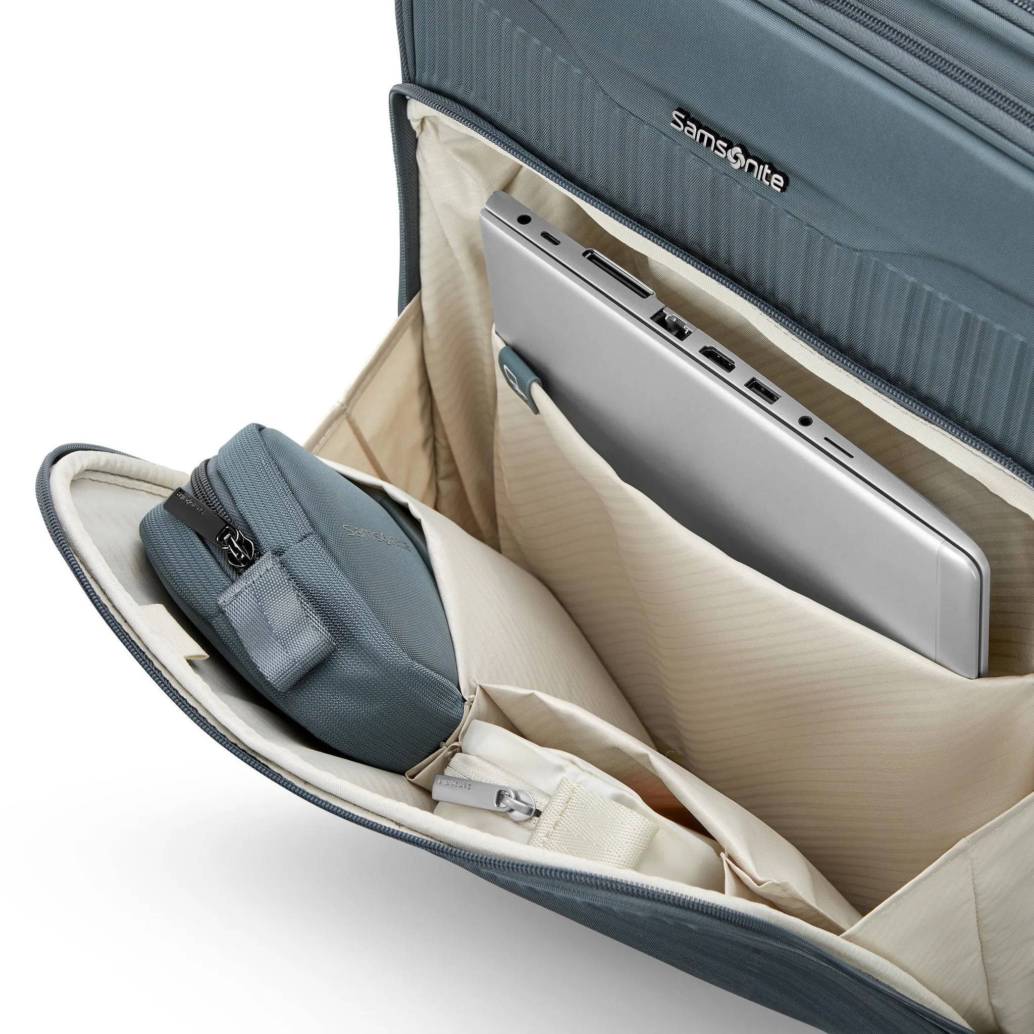 Samsonite Silhouette 18 Softside Carry-On Expandable Spinner