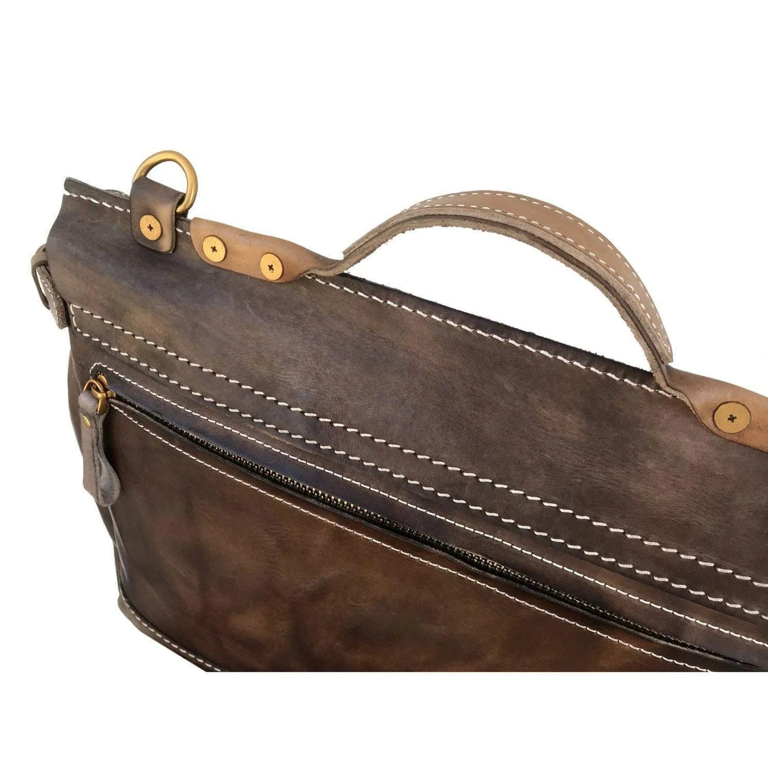 Sandstorm Leather Messenger