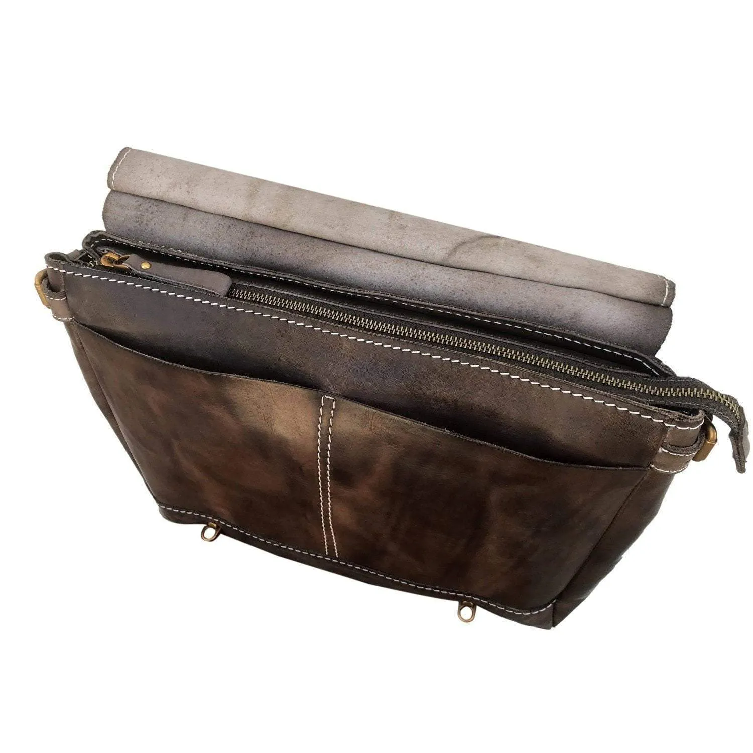 Sandstorm Leather Messenger