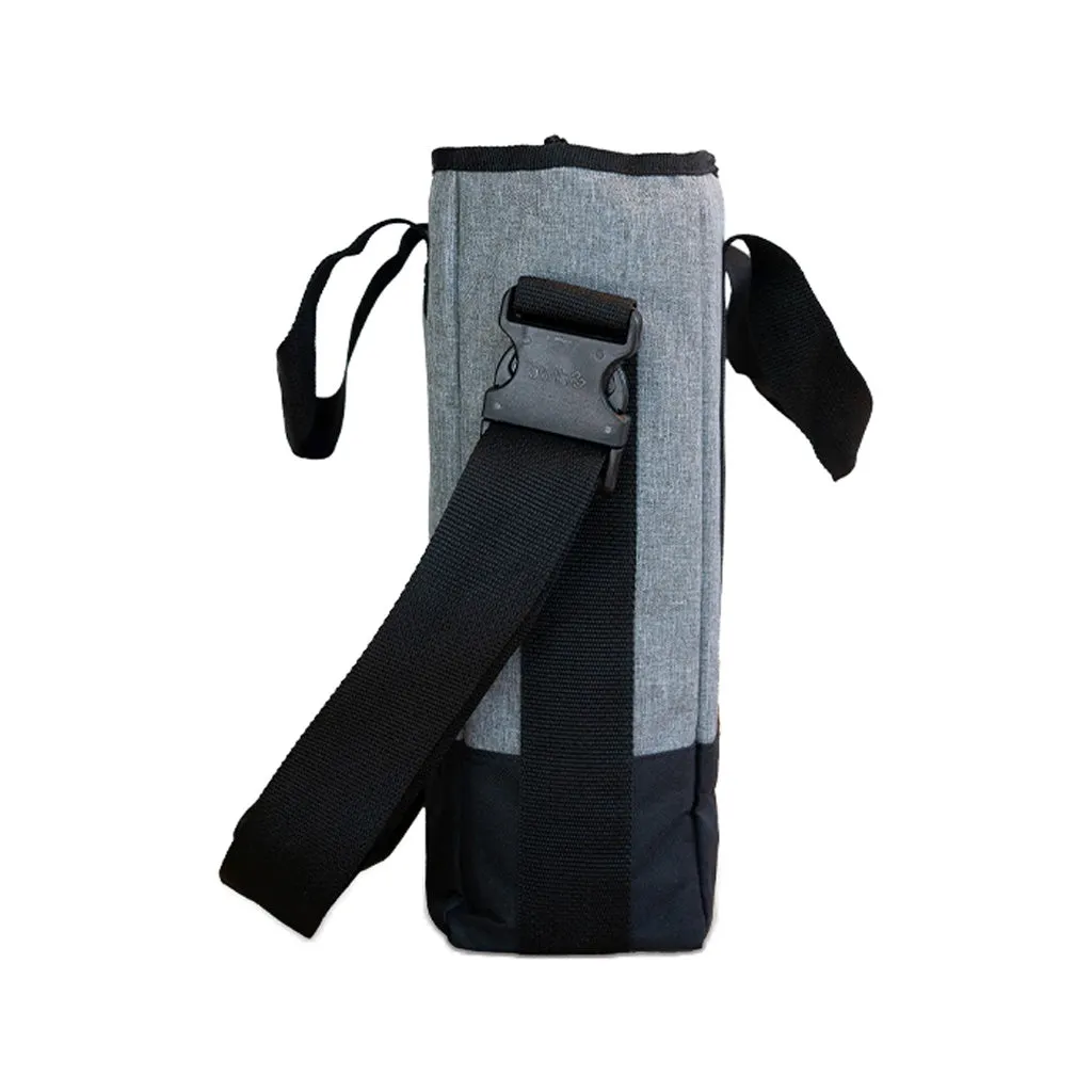 Selektor Messenger Bag 30 LP 12" Melee Grey and Black