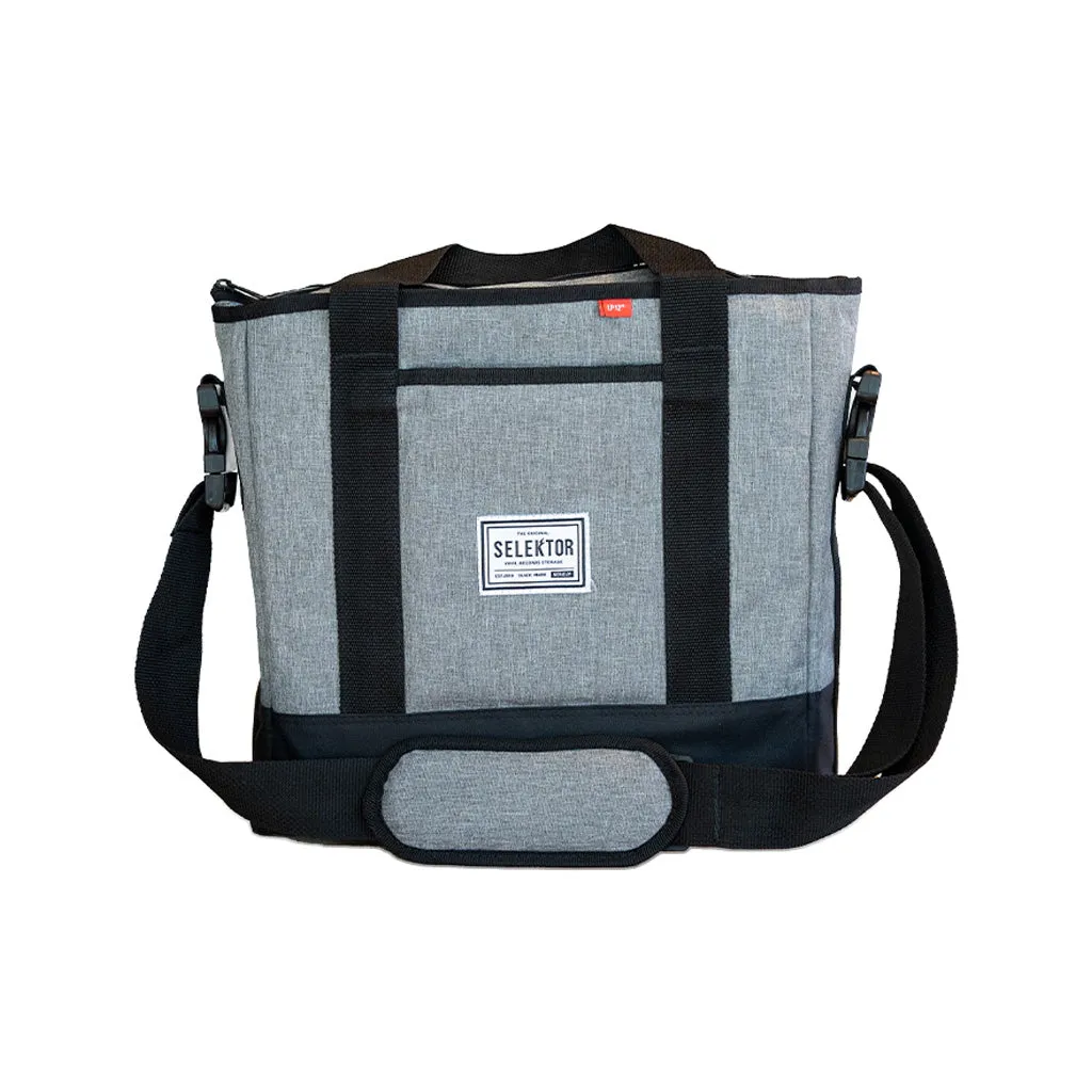 Selektor Messenger Bag 30 LP 12" Melee Grey and Black