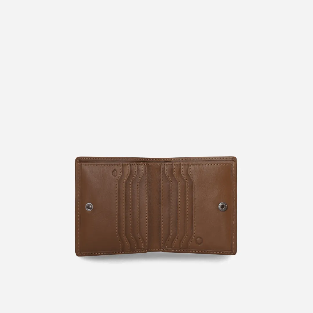 Slim Bifold Card Holder With Coin