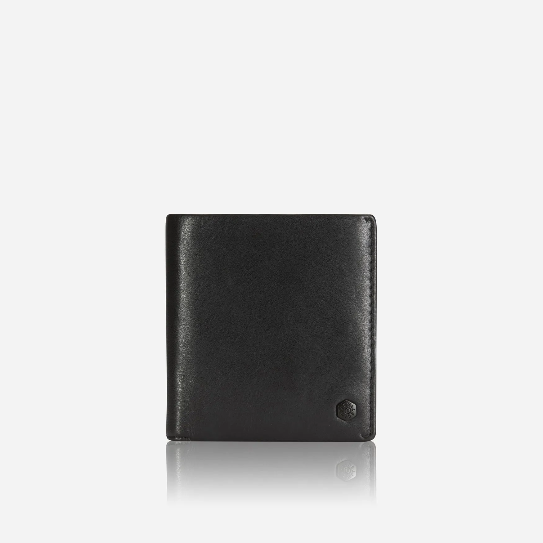 Slim Bifold Card Holder With Coin