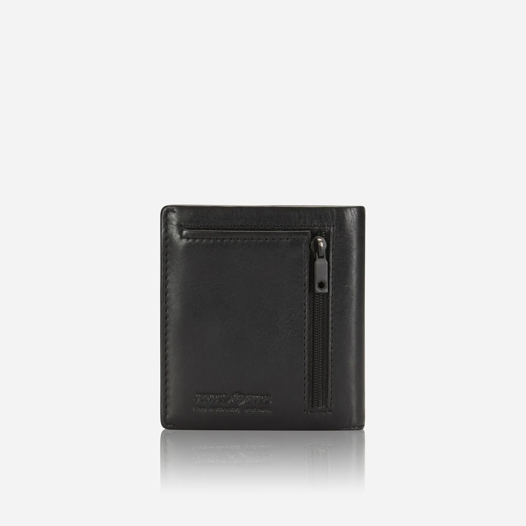 Slim Bifold Card Holder With Coin