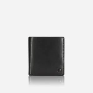 Slim Bifold Card Holder With Coin