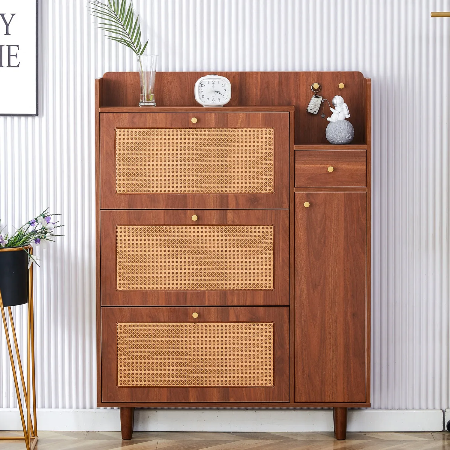 Streamdale Modern Minimalist Shoe Cabinet (37.4")