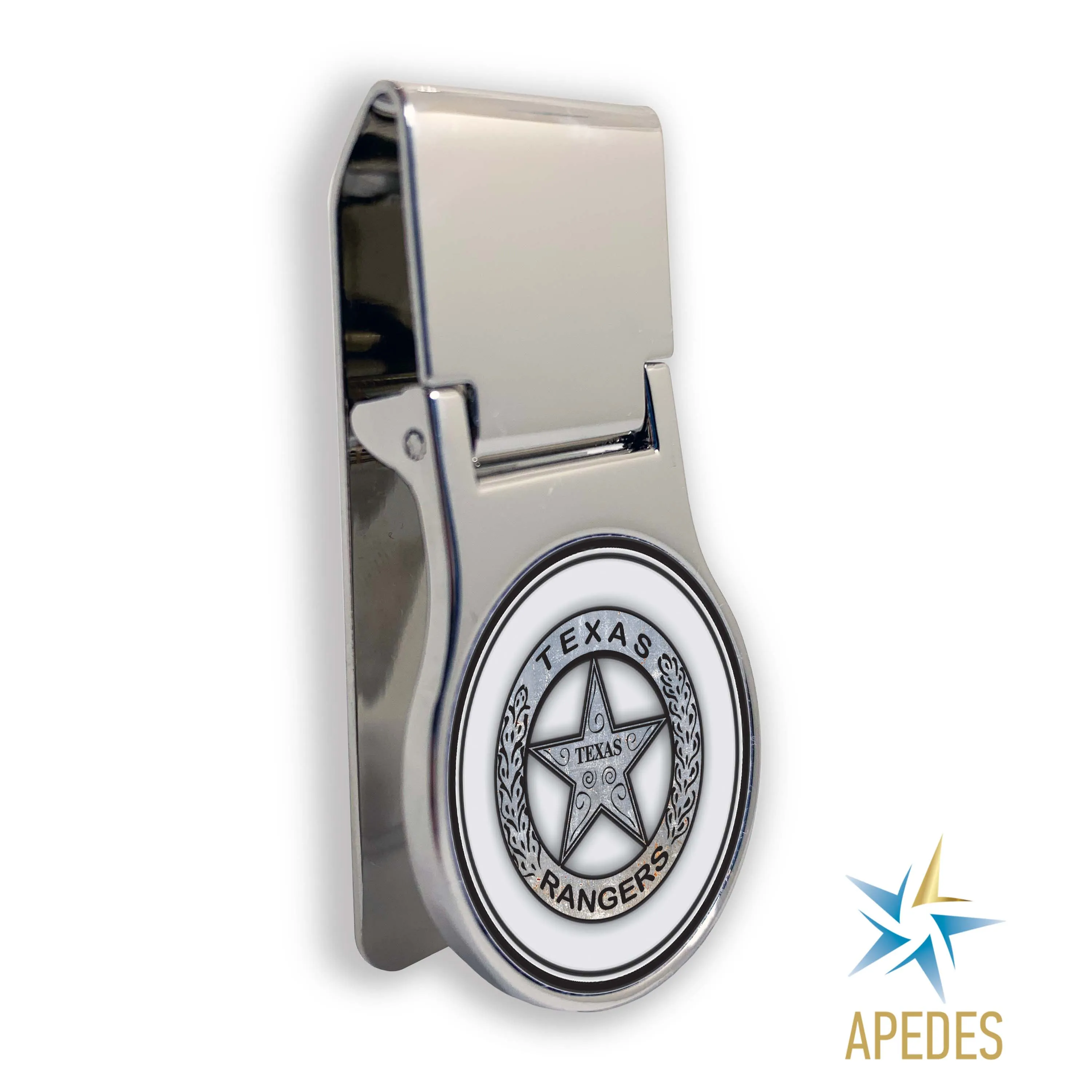 Texas Ranger Badge Money Clip