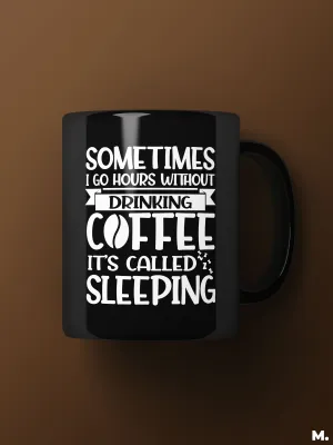 The coffeeholic printed mugs