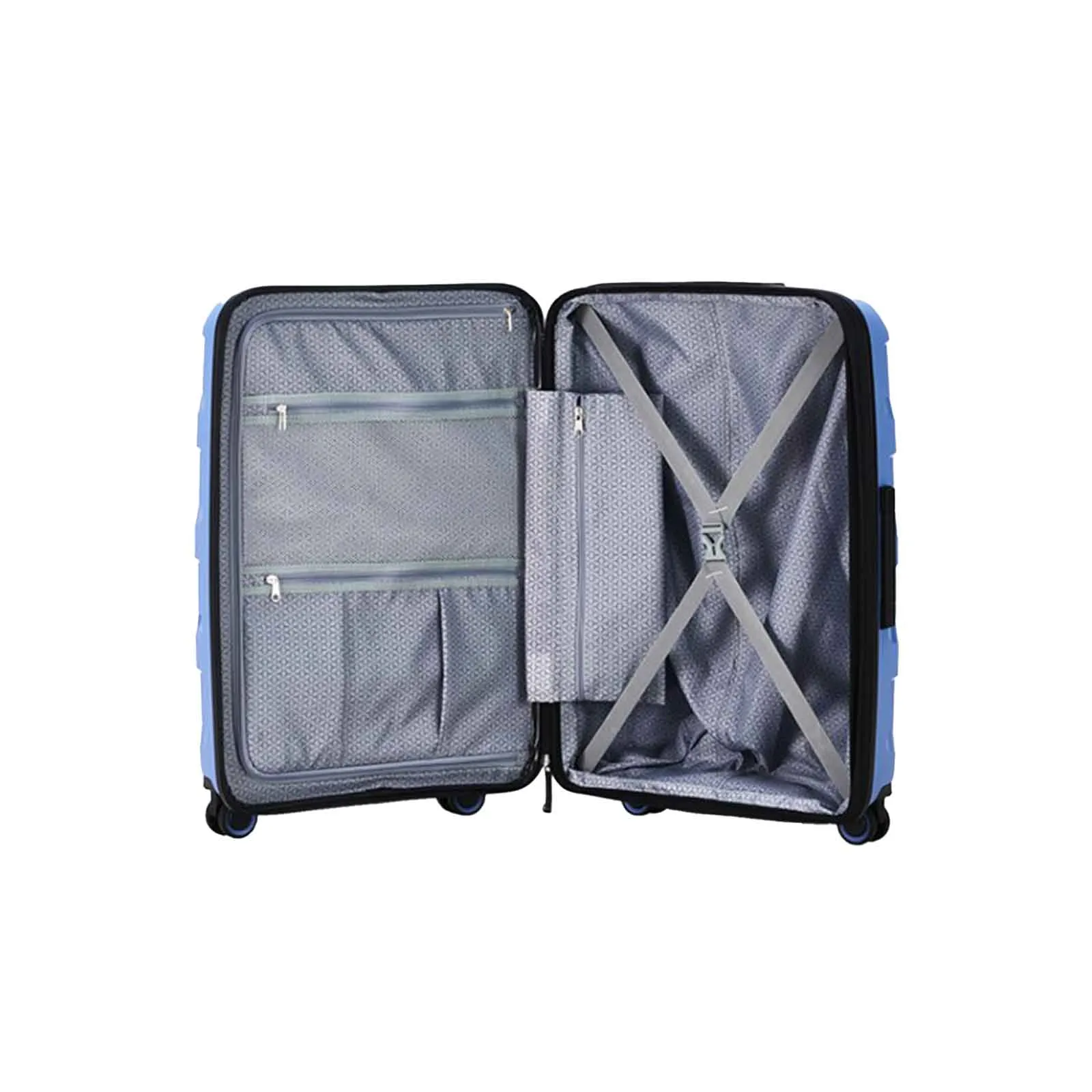 Tosca Comet 4 Wheel 55cm Carry-On Suitcase Blue Infinity