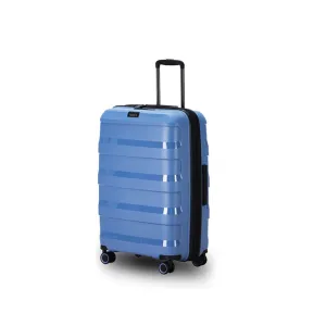 Tosca Comet 4 Wheel 67cm Medium Suitcase Blue Infinity