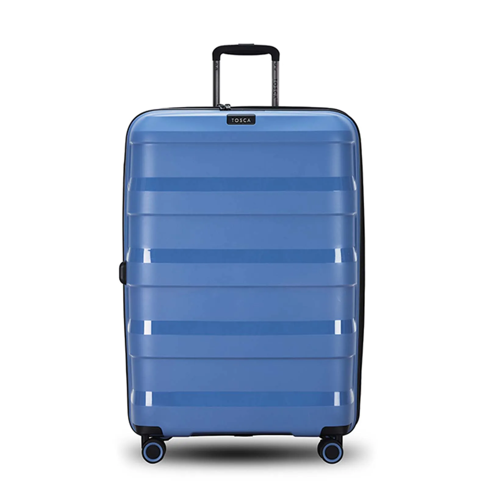 Tosca Comet 4 Wheel 78cm Large Suitcase Blue Infinity