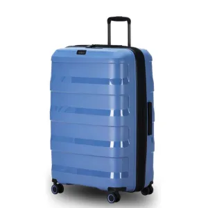 Tosca Comet 4 Wheel 81cm Large Suitcase Blue Infinity