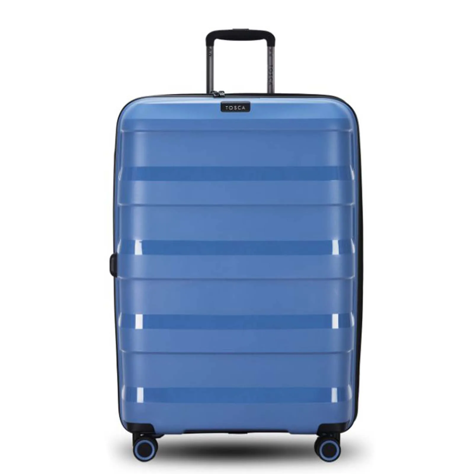 Tosca Comet 4 Wheel 81cm Large Suitcase Blue Infinity