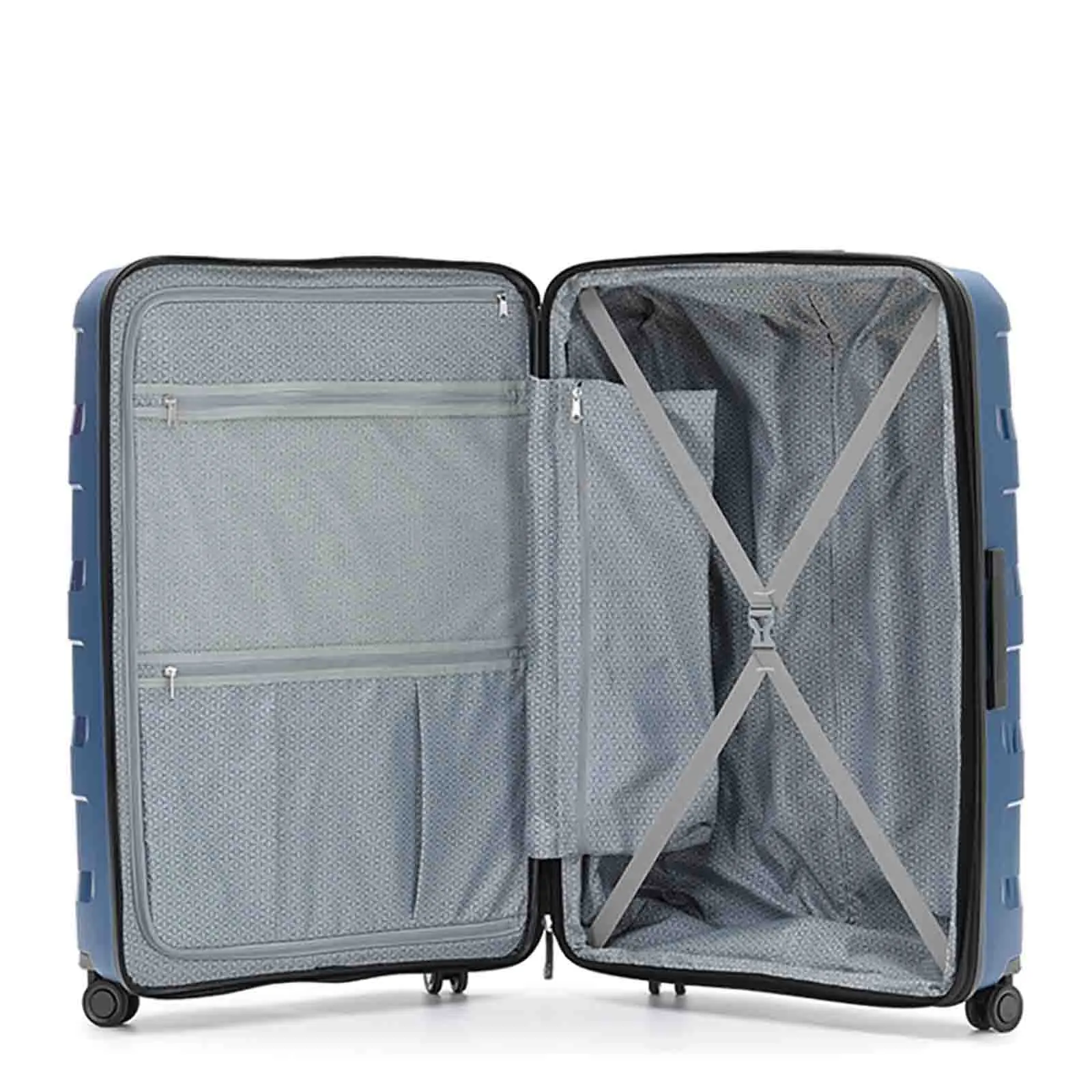 Tosca Comet 4 Wheel 81cm Large Suitcase Storm Blue