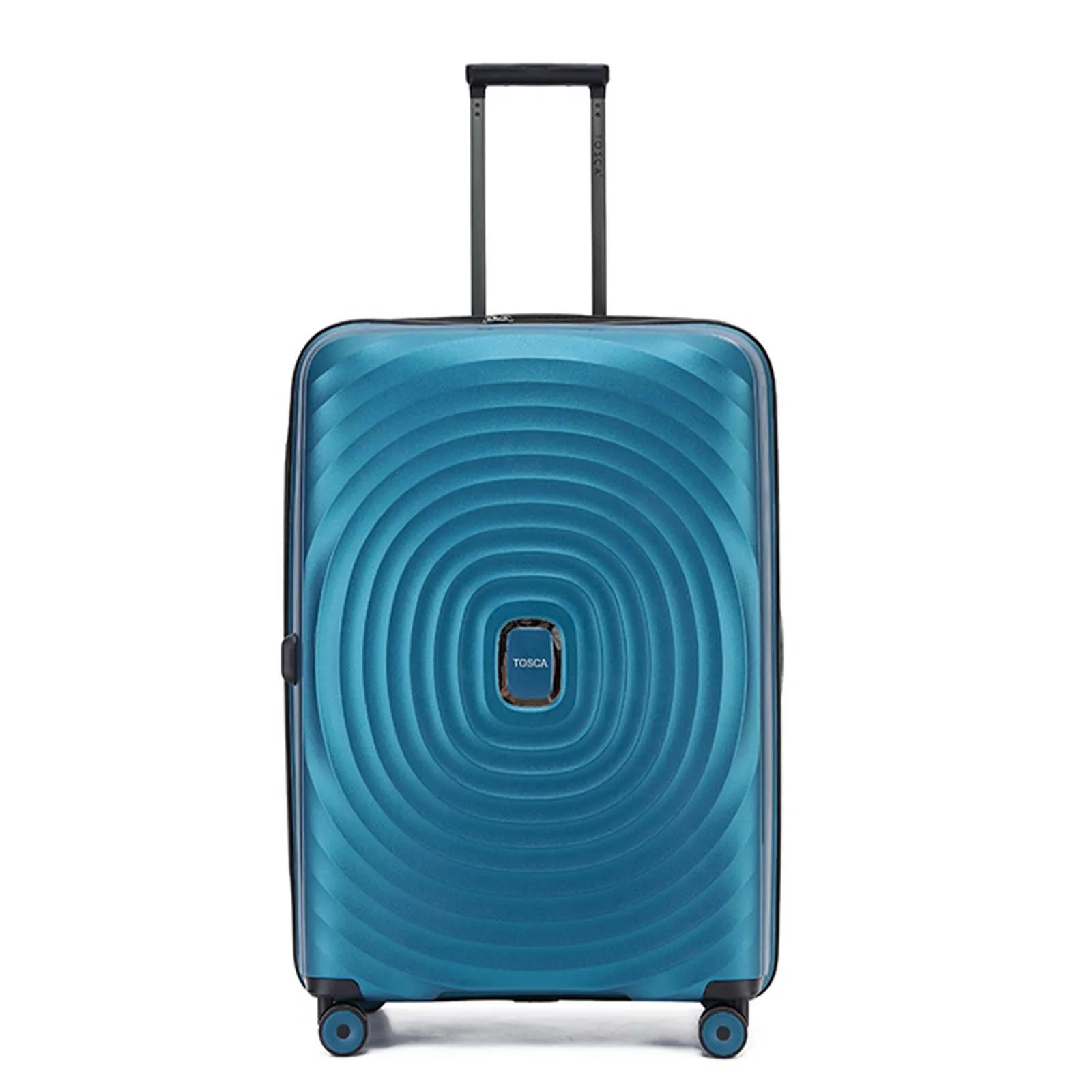 Tosca Eclipse 4 Wheel 77cm Large Suitcase Blue