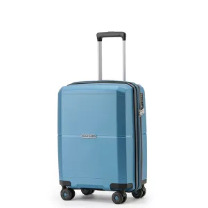 Tosca Globetrotter 20 Inch Carry-On Suitcase Blue