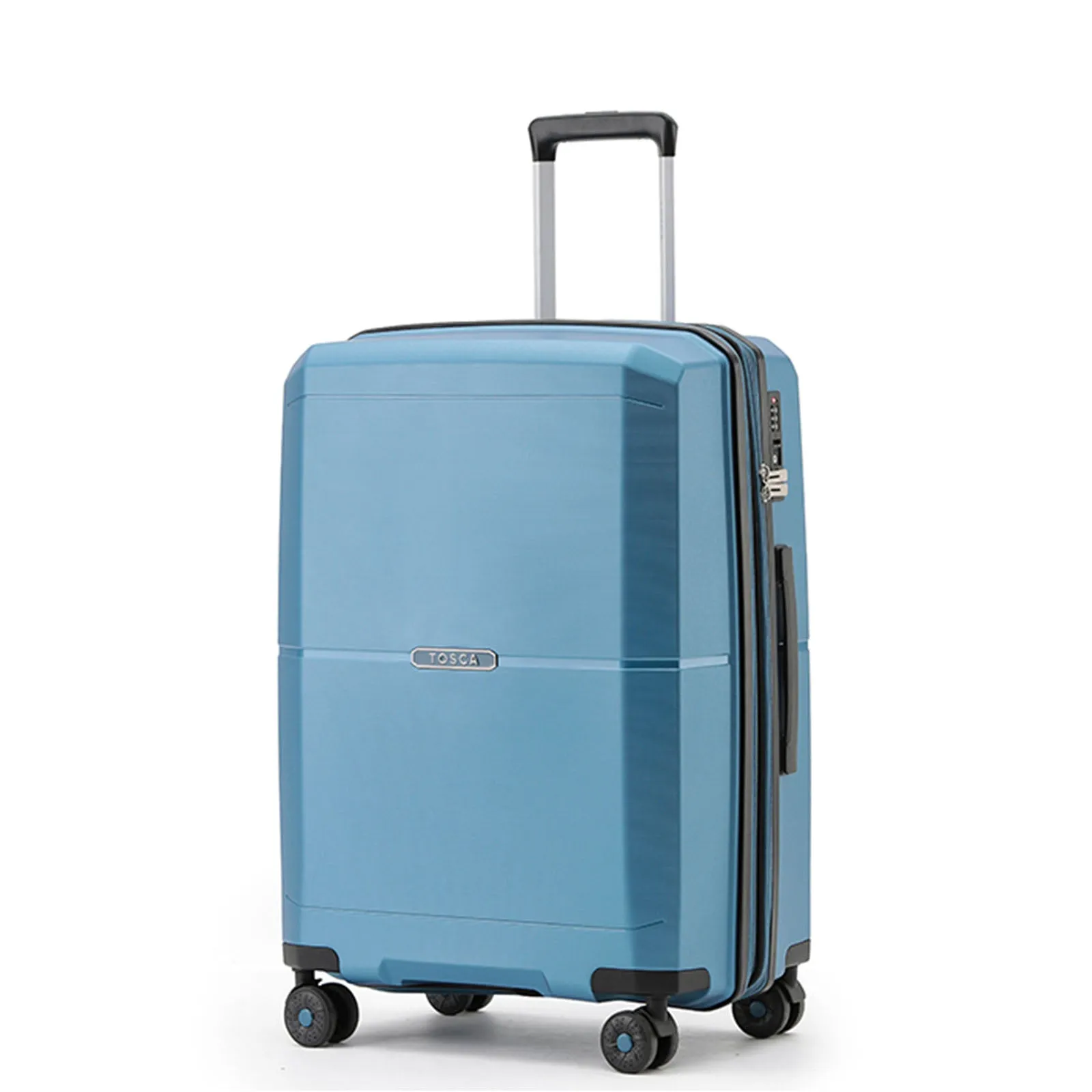 Tosca Globetrotter 25 Inch Medium Suitcase Blue