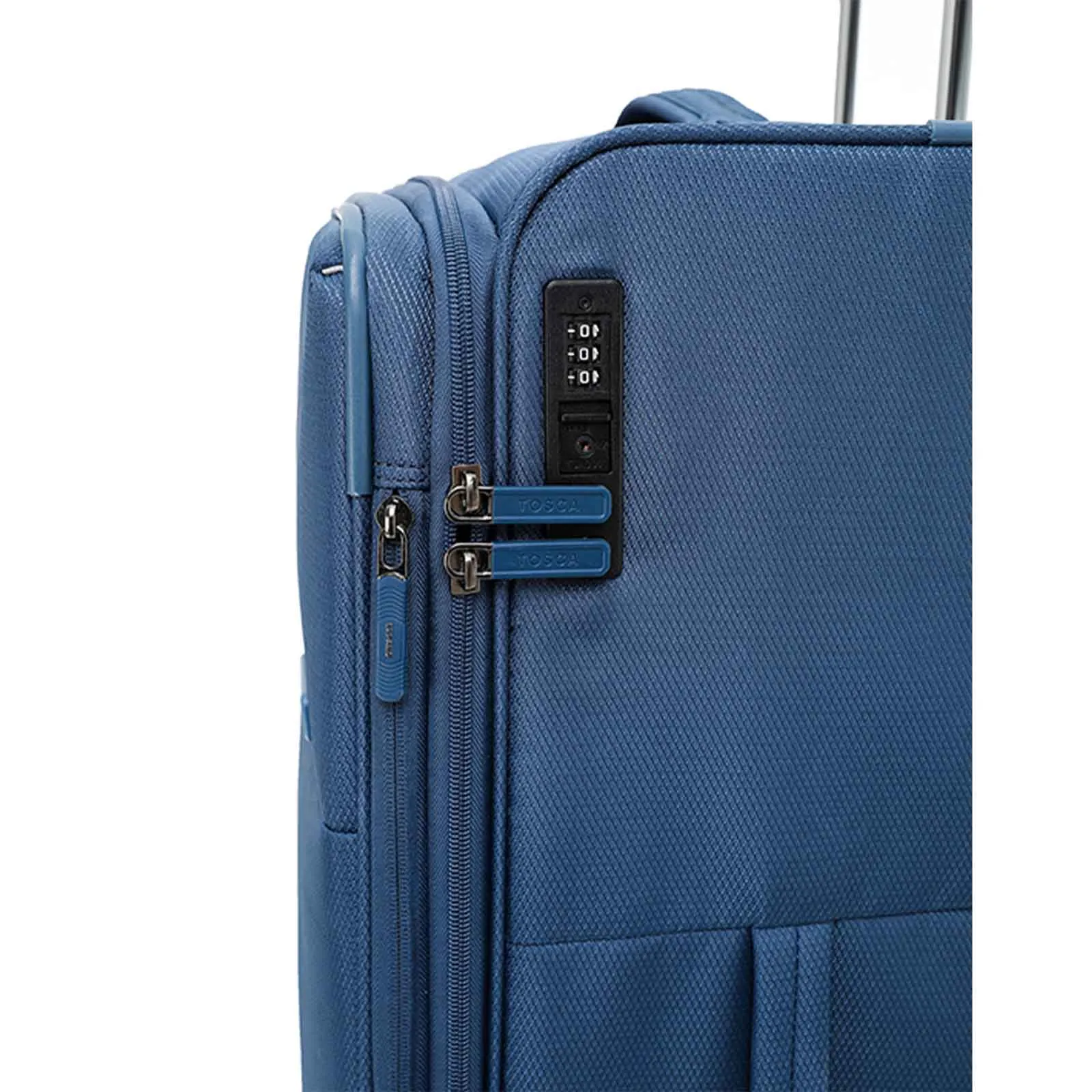 Tosca So-Lite 4W 67cm Medium Suitcase Blue