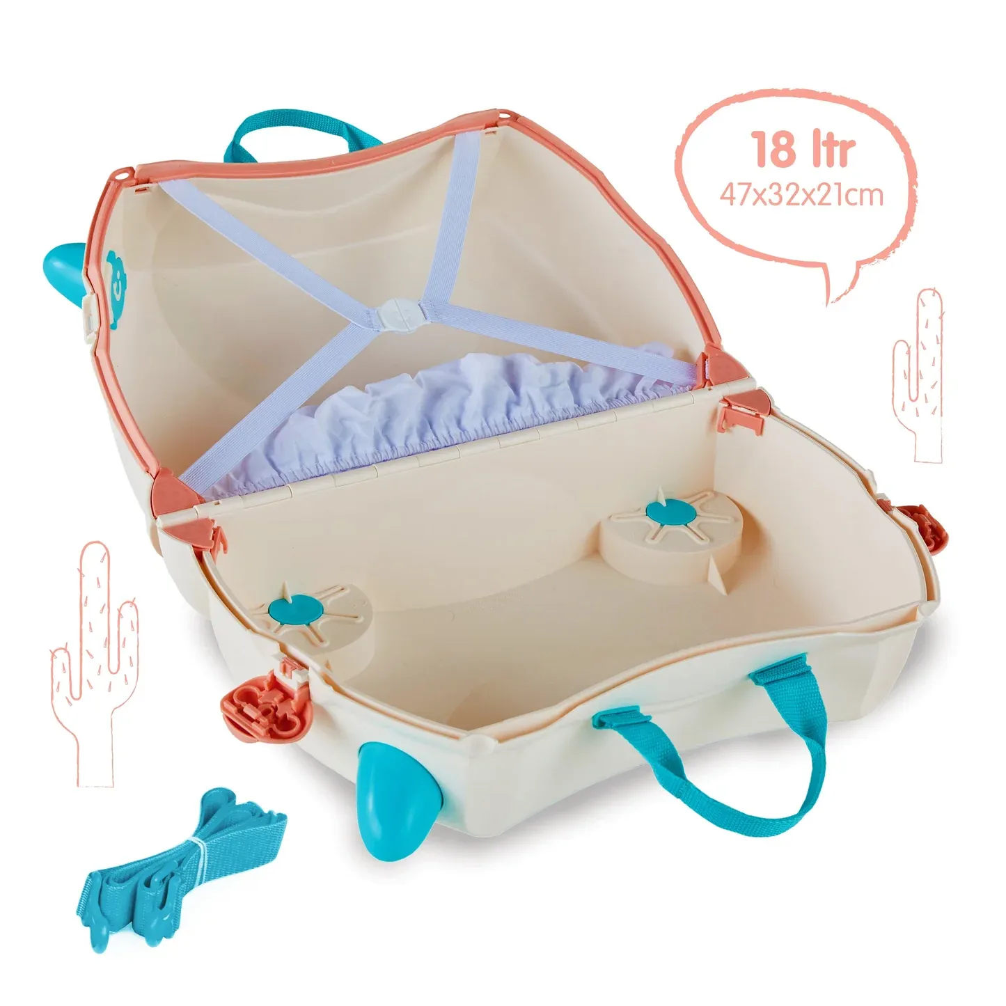 Trunki Ride On Luggage Lola the Lama