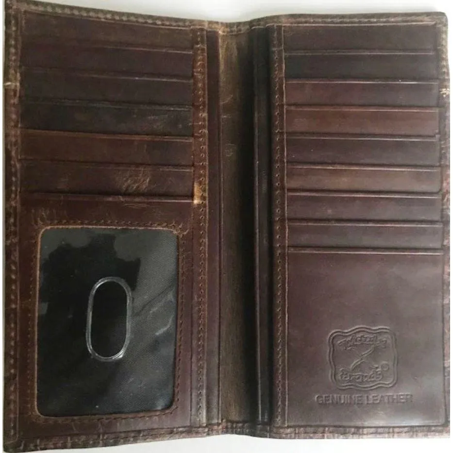 Twisted X Mens Wallet Croc Skin- XRC-9