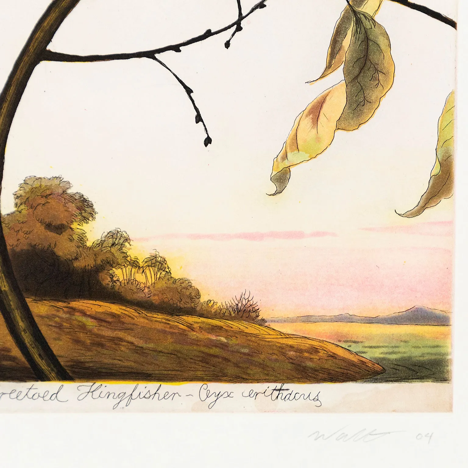 WALTON FORD "BANGALORE" ETCHING, 2004