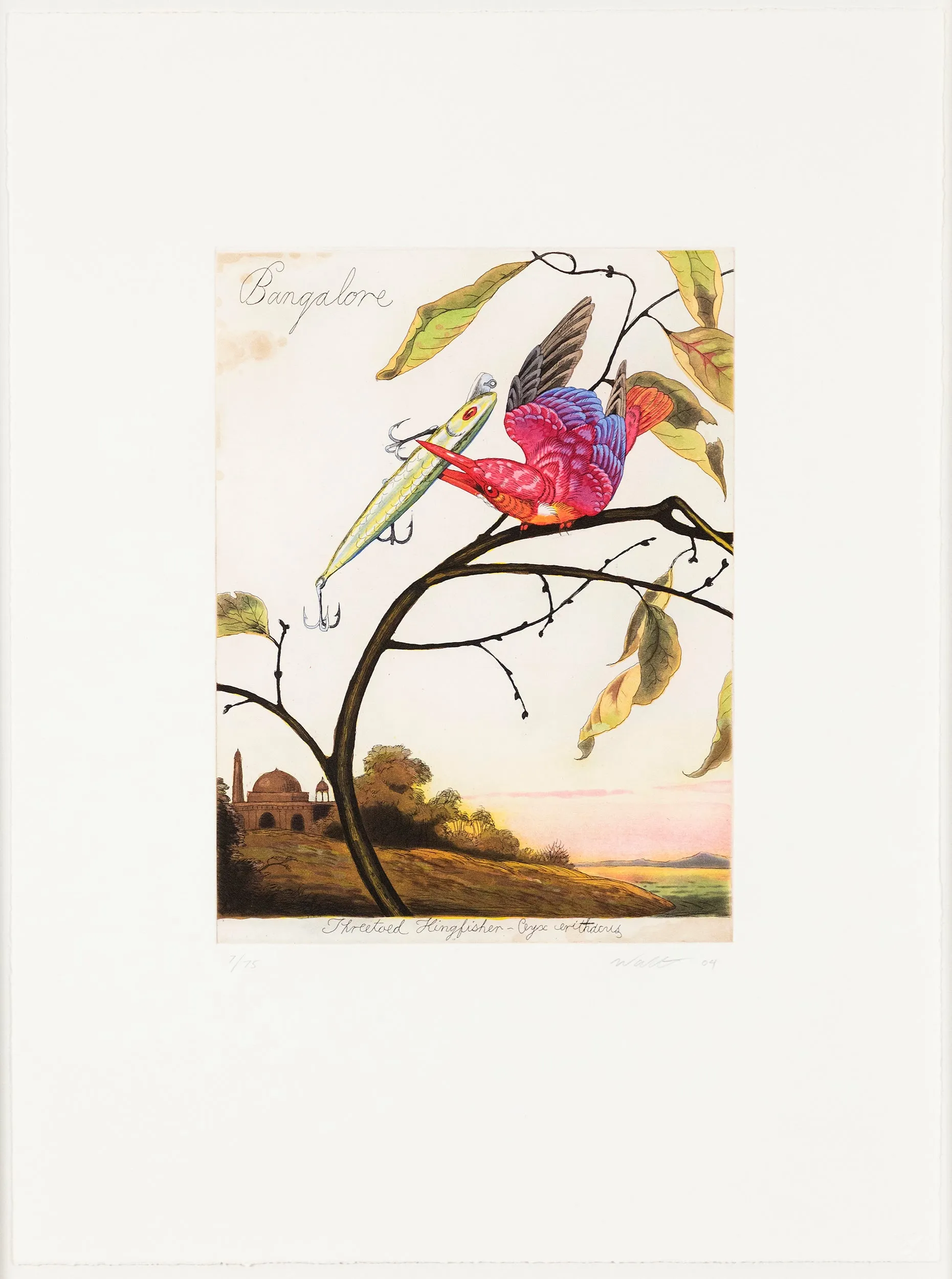 WALTON FORD "BANGALORE" ETCHING, 2004