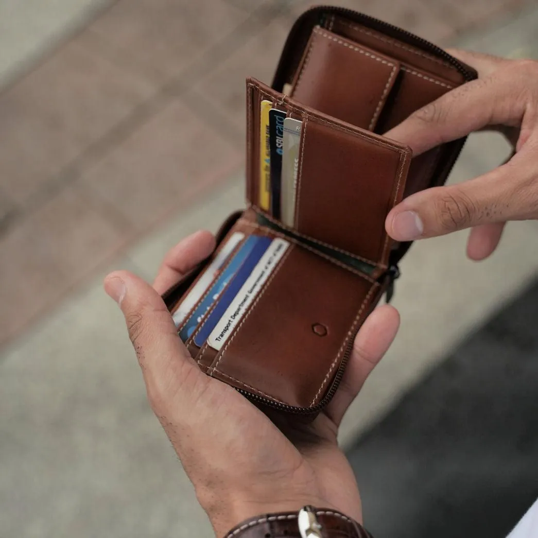Zip Around Coin Wallet