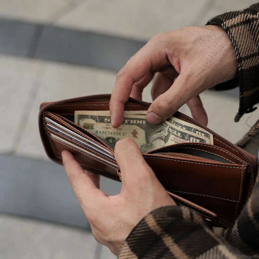 Zip Around Coin Wallet