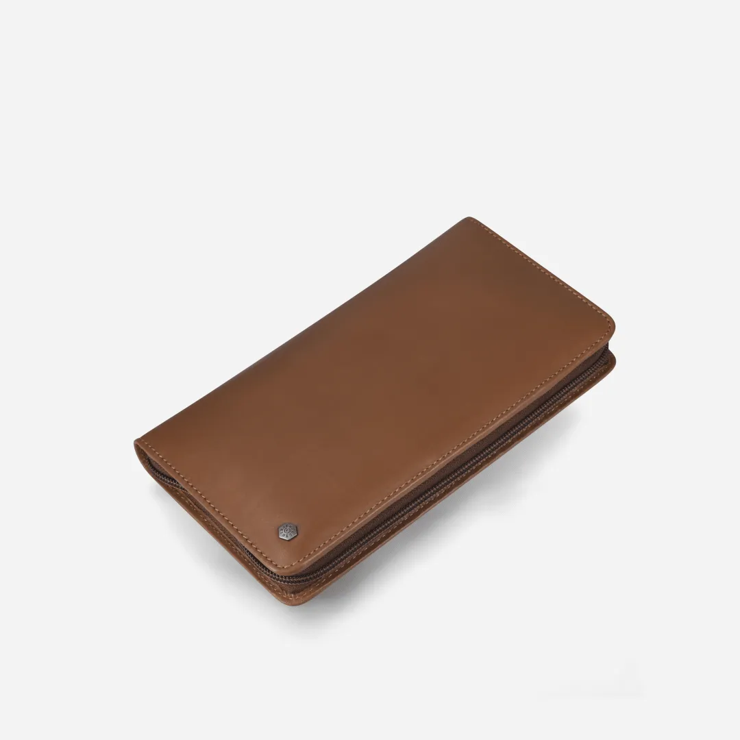 Zip-Around Travel And Passport Organiser