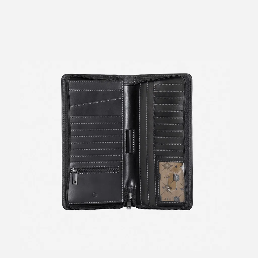 Zip-Around Travel And Passport Organiser