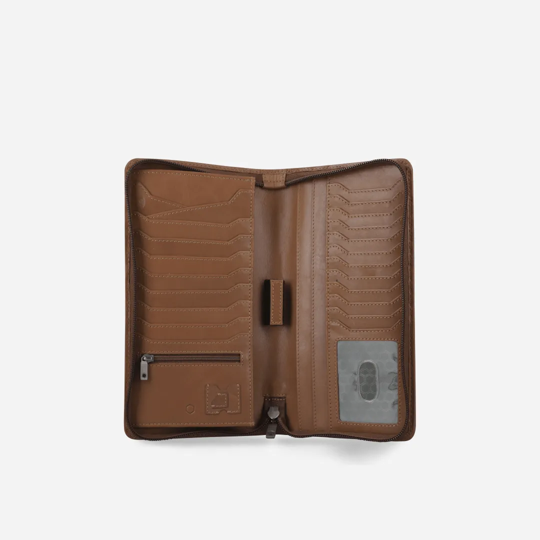 Zip-Around Travel And Passport Organiser
