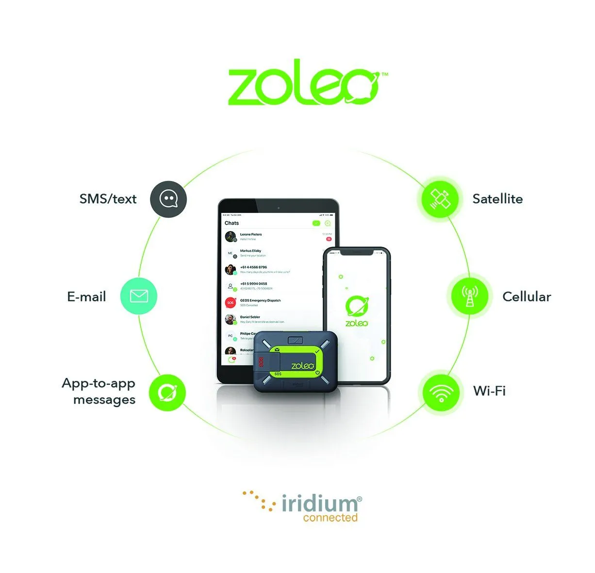 Zoleo - Zl1000  Global Messenger Communication and  Safety Device